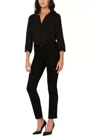 NYDJ Sheri Tummy-Control Slim-Leg Jeans