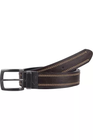 Dickies Men Belts - Men's Reversible Casual Belt with Contrast Stitching