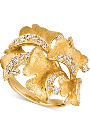 Le Vian Nude Diamond Sculptured Flower Statement Ring (1/2 ct. t.w.) in 14k Gold