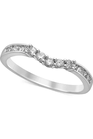 BLISS Monique Lhuillier Diamond Curved Anniversary Ring (1/3 ct. t.w.) in 14k