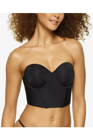 Felina Body Veil Longline Low Back Convertible Strapless Bra