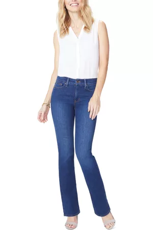 NYDJ Barbara Bootcut High-Rise Tummy-Control Denim Jeans