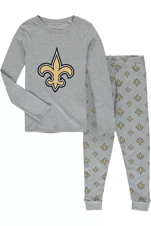Outerstuff Little Boys New Orleans Saints Long Sleeve T-shirt Pants Sleep Set