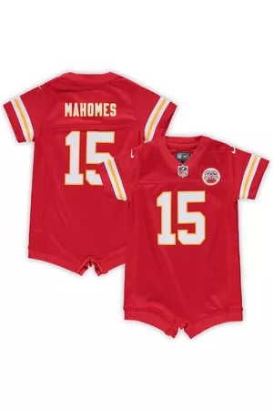 NFL 3-Pack Baby Boys Kansas City Chiefs Short Sleeve Bodysuits - 3-6mo