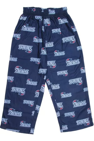 Outerstuff Unisex Preschool Toddler Blue New England Patriots Allover Logo Printed Pants