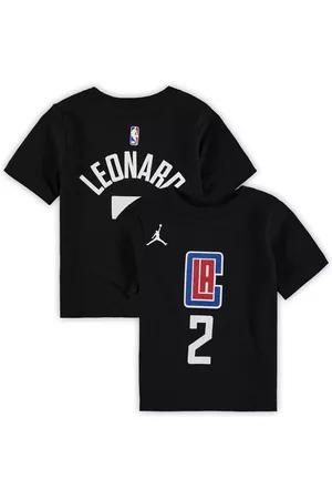 Jordan Toddler Boys and Girls Brand Kawhi Leonard La Clippers Statement Edition Name and Number T-shirt