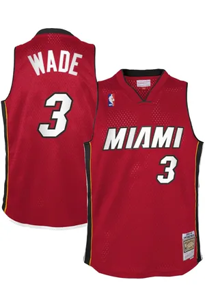 Mitchell & Ness Big Boys Dwyane Wade Miami Heat 2005-06 Hardwood Classics Swingman Jersey