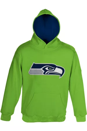 Outerstuff Toddler Boys and Girls Seattle Seahawks Fan Gear Primary Logo Pullover Hoodie
