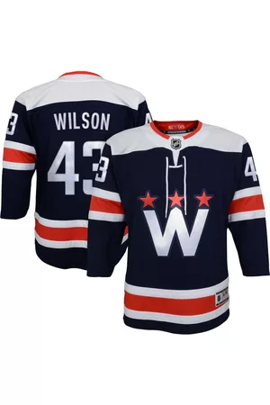 Outerstuff Big Boys Tom Wilson Washington Capitals 2020/21 Alternate Premier Player Jersey