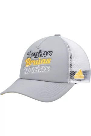 Women's Adidas Gray/White St. Louis Blues Foam Trucker Snapback Hat