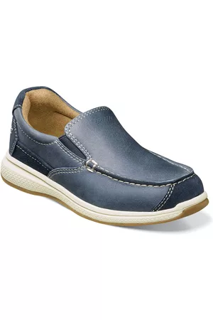 Florsheim Little Boy Great Lakes Moc Toe Slip-on Shoes