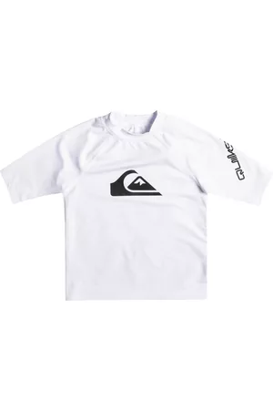 Quiksilver Boys Swim Shorts - Toddler Boys All Time Short Sleeve Rash Guard