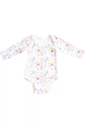 Mixed Up Clothing Baby Boys and Girls Long-Sleeve Printed Bodysuit