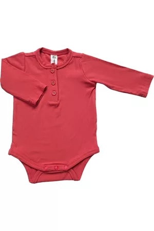 Earth Baby Outfitters Baby Boys and Girls Viscose from Bamboo Ribbed Long Sleeve Bodysuit