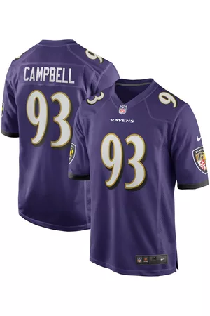 Nike Men's Calais Campbell Purple Baltimore Ravens Game Player Jersey