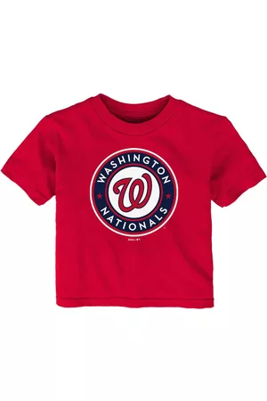 Outerstuff Boys and Girls Infant Washington Nationals Team Primary Logo T-shirt