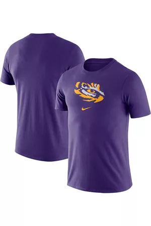 Nike Men Sports T-Shirts - Men's Lsu Tigers Essential Logo T-shirt