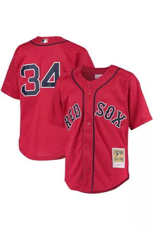 Mitchell & Ness Big Boys David Ortiz Boston Sox Cooperstown Collection Batting Practice Jersey