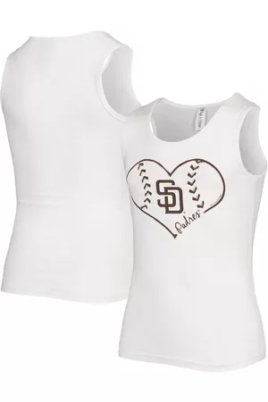 Soft As A Grape Big Girls San Diego Padres Team Tank Top