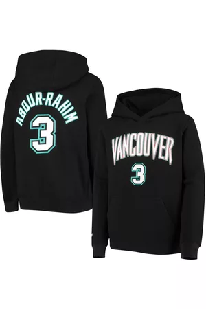Mitchell & Ness Big Boys Shareef Abdur-Rahim Vancouver Grizzlies Hardwood Classics Name and Number Pullover Hoodie