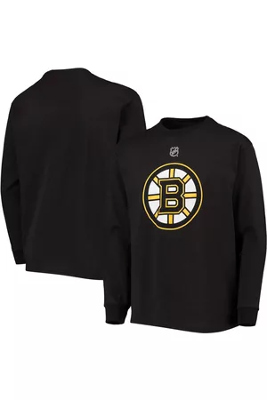 Outerstuff Kids Long Sleeved T-Shirts - Youth Boston Bruins Primary Logo Long Sleeve T-shirt