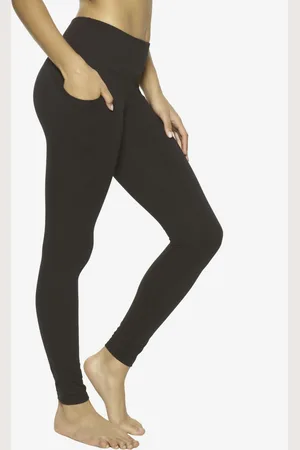 Felina Essentials Soft Suede Mid-Rise Legging