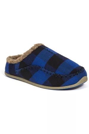 Deer Stags Boys Slippers - Little and Big Boys Slipperooz Lil Nordic S.u.p.r.o. Sock Cushioned Indoor Outdoor Clog Slipper