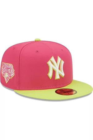New Era Men's New York Yankees 2009 World Series Champions Beetroot Cyber 59FIFTY Fitted Hat
