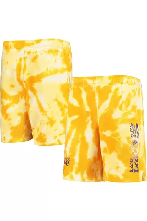 Outerstuff Youth Boys Los Angeles Lakers Santa Monica Tie-Dye Shorts
