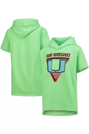 Outerstuff Big Boys Miami Hurricanes Game On Neon Daze Hoodie T-shirt