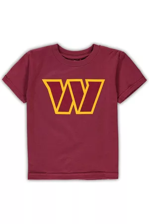 Outerstuff Toddler Boys and Girls Washington Commanders Logo T-shirt