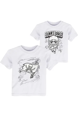 Outerstuff Toddler Boys Tampa Bay Buccaneers Coloring Activity Two-Pack T-shirt Set