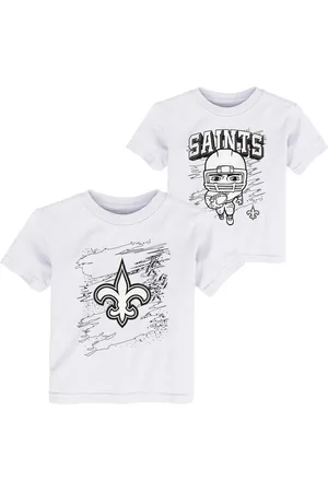 Outerstuff Toddler Boys New Orleans Saints Coloring Activity Two-Pack T-shirt Set