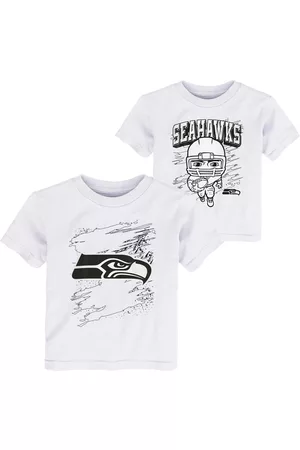 Outerstuff Toddler Boys Seattle Seahawks Coloring Activity Two-Pack T-shirt Set