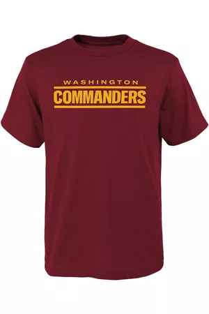 Outerstuff Big Boys Washington Commanders Team Logo T-shirt