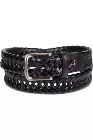 Tommy Hilfiger Men Belts - Men's Braided Leather Belt