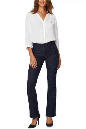 NYDJ Barbara Bootcut High-Rise Tummy-Control Denim Jeans