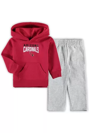 Outerstuff Toddler Boys Cardinal, Heathered Gray Arizona Cardinals Fan Flare Pullover Hoodie and Sweatpants Set - Cardinal, Heathered Gray