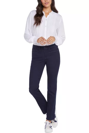 NYDJ Sheri Tummy-Control Slim-Leg Jeans