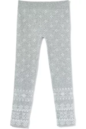 HUE Big Girls Fairisle Seamless Leggings