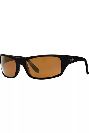 Maui Jim Peahi Polarized Sunglasses , 202 - Black/Brown