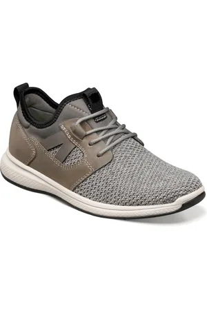 Florsheim Big Boys Great Lakes Knit Plain Toe Jr. Sneaker Shoes