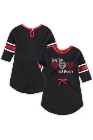 Outerstuff Girls Preschool Royal/Red Buffalo Bills Heart to Jersey  Tri-Blend Dress