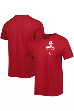 Jordan Men's Brand Oklahoma Sooners Team Practice Performance T-shirt
