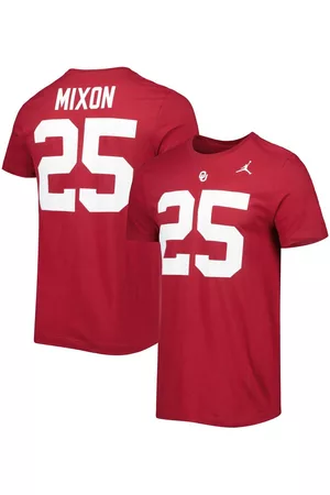 Jordan Men's Brand Joe Mixon Oklahoma Sooners Alumni Name and Number Team T-shirt