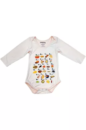 Mixed Up Clothing Rompers - Baby Boys and Girls Long-Sleeve Printed Bodysuit