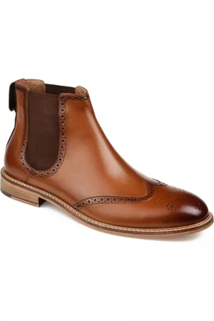 Thomas & Vine Men's Watson Wingtip Chelsea Boot Men's Shoes