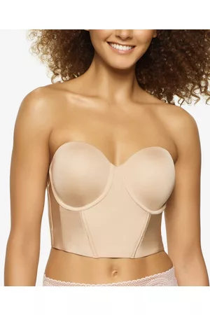 Brianna Low Back Strapless Longline Bra