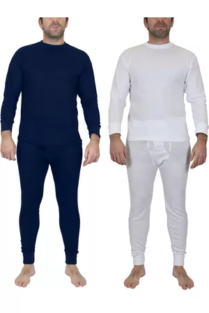 Galaxy By Harvic Men's Winter Thermal Top and Bottom, 4 Piece Set
