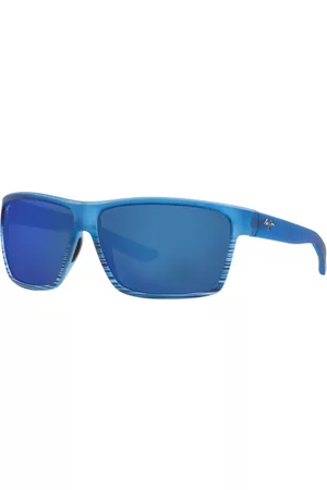 Maui Jim Unisex Polarized Sunglasses, Alenuihaha - Blue, Black